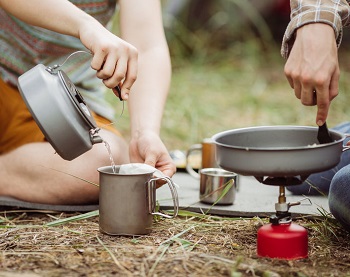Personal essentials for weekend camping